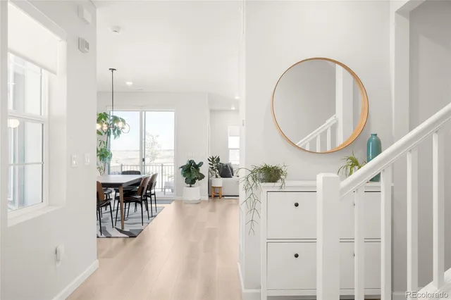 a very nice looking room with a large window