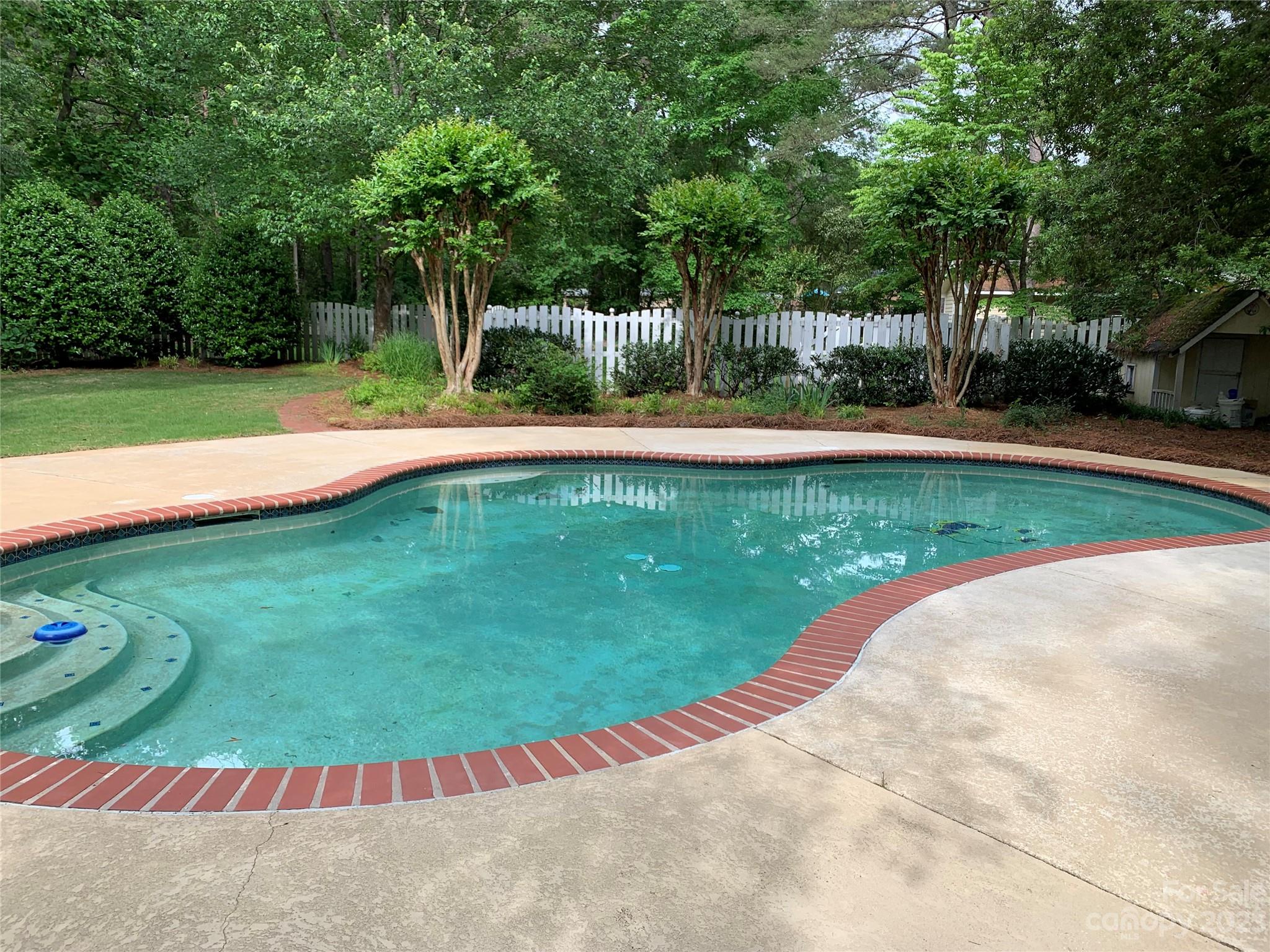 909 Nightingale Road Rock Hill, SC 29732 - Photo 27 of 38 a view of a swimming pool with a yard