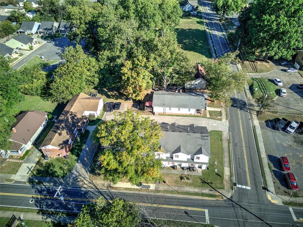 204 Johnson Street Cartersville, GA 30120 - Photo 25 of 27 an aerial view of a house with outdoor space