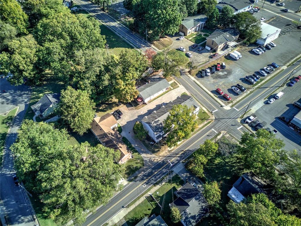 204 Johnson Street Cartersville, GA 30120 - Photo 26 of 27 an aerial view of a residential houses with outdoor space