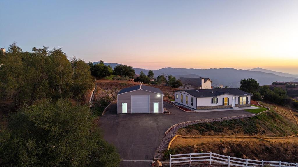 365 Alpine Heights Road Alpine, CA 91901 - Photo 34 of 52 a view of a house with mountain view
