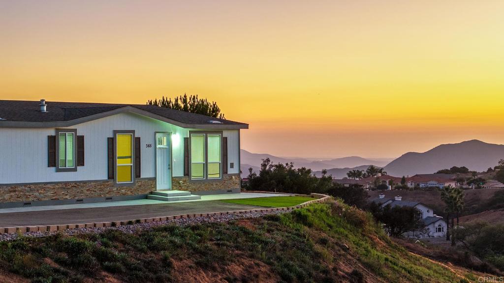 365 Alpine Heights Road Alpine, CA 91901 - Photo 36 of 52 a front view of a house with a yard