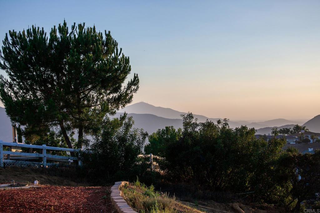 365 Alpine Heights Road Alpine, CA 91901 - Photo 52 of 52 a view of a terrace with a garden