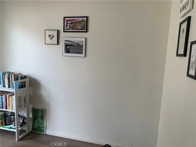 a car parked in a garage