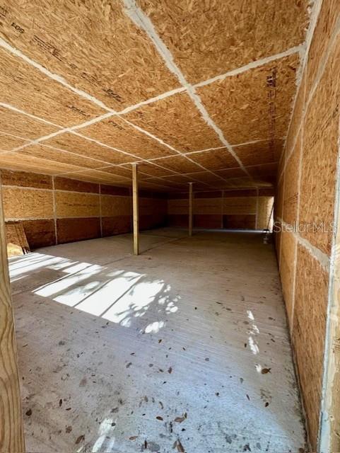 1918 Mountain Lake Cutoff Road Lake Wales, FL 33859 - Photo 27 of 38 a view of a room with a wooden roof and window