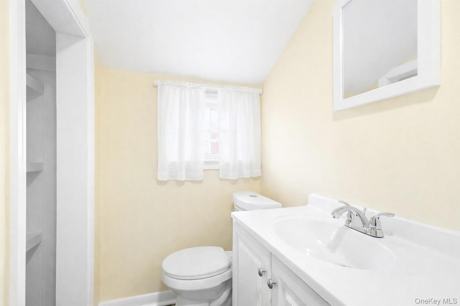 32 North Clover Street Poughkeepsie, NY 12601 - Photo 18 of 20 2nd Floor Bathroom featuring vanity and toilet