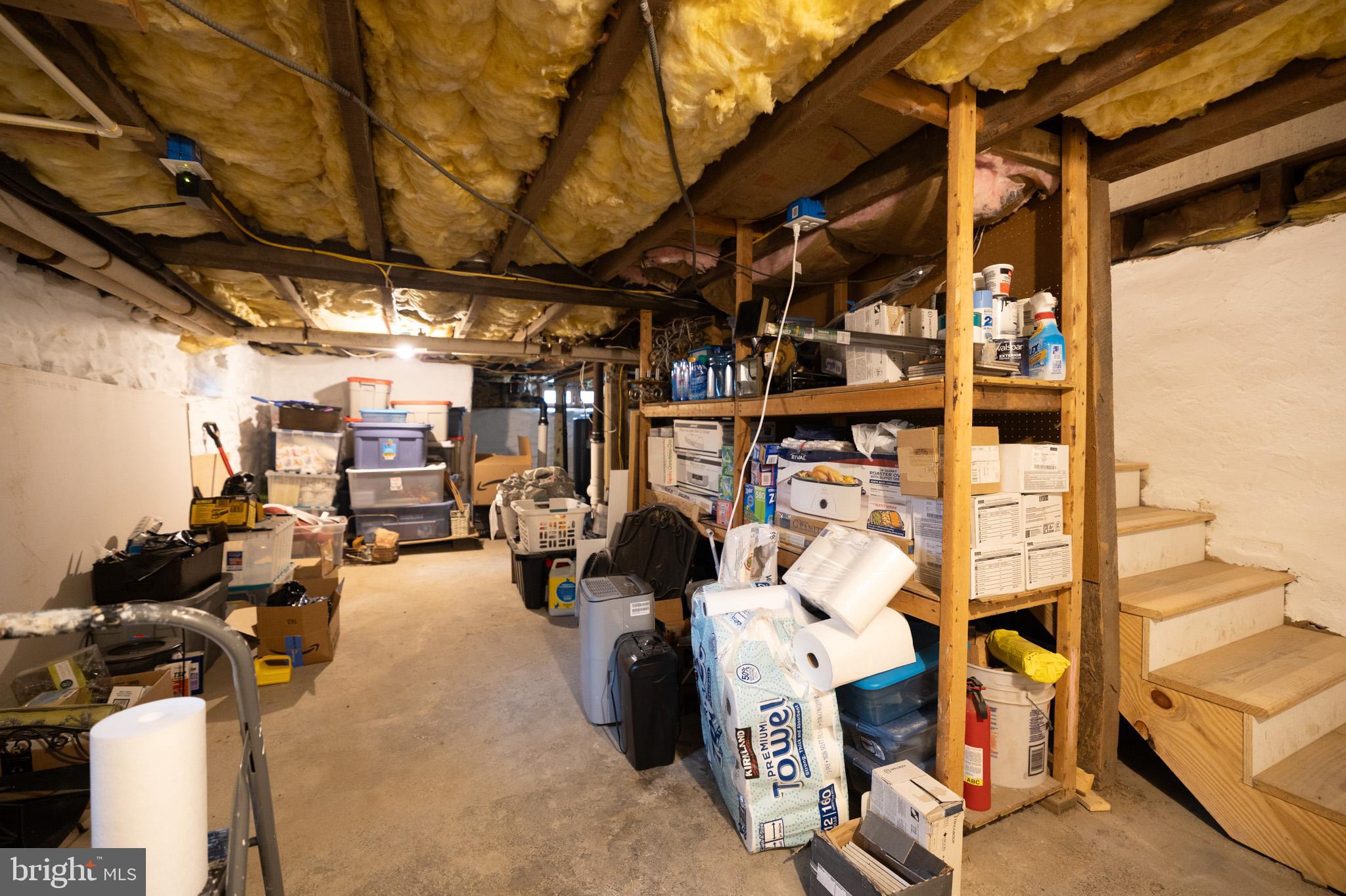 18165 Lincoln Road Purcellville, VA 20132 - Photo 41 of 53 Basement with Plenty of Storage Space