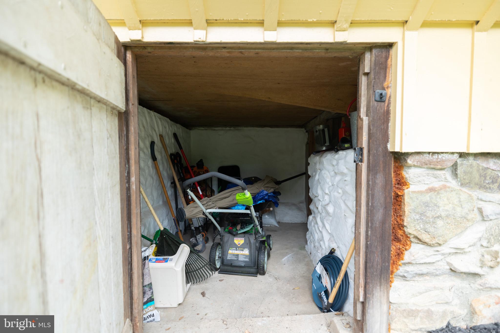 18165 Lincoln Road Purcellville, VA 20132 - Photo 53 of 53 Yard Equipment Storage Under Sunroom Area