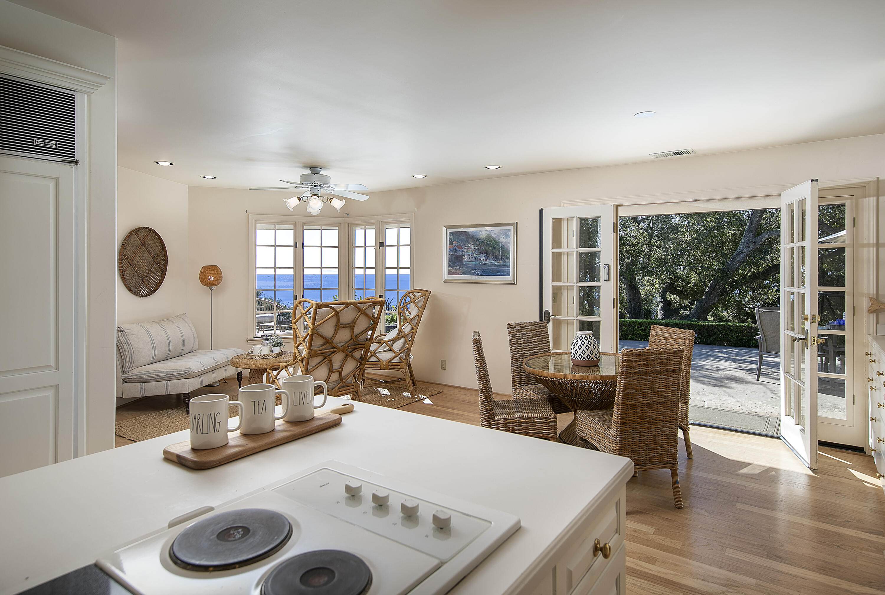 1320 Mission Ridge Road Santa Barbara, CA 93103 - Photo 11 of 27 a living room with furniture and a large window