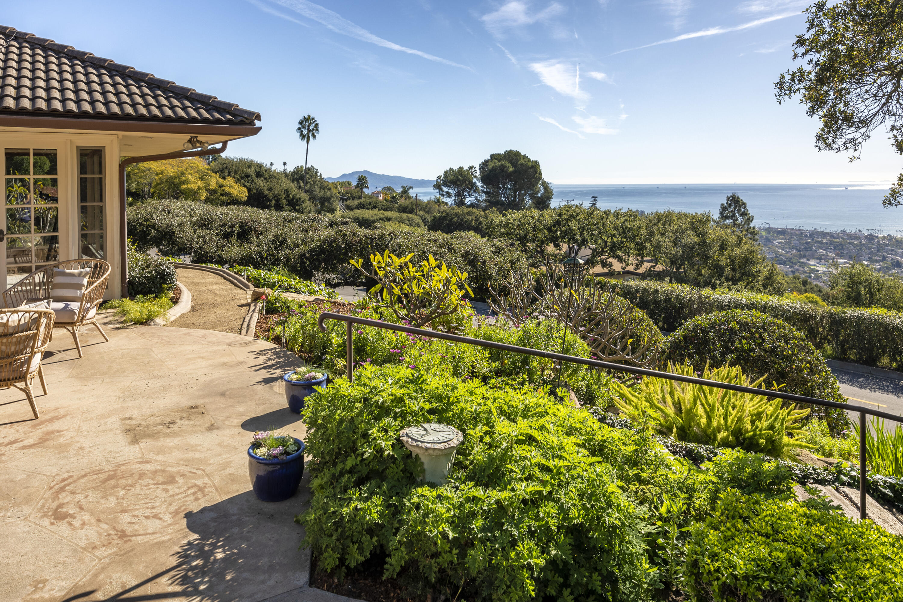 1320 Mission Ridge Road Santa Barbara, CA 93103 - Photo 16 of 27 a view of a swimming pool with a patio