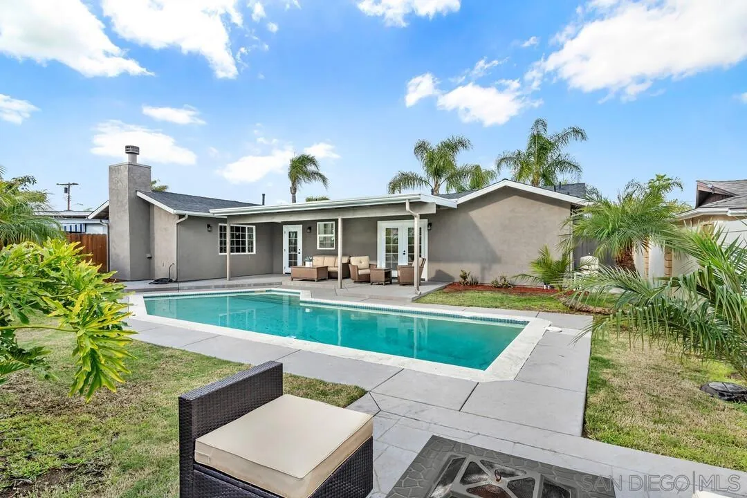 9209 Arnaz Way Santee, CA 92071 - Photo 32 of 39 a view of house with swimming pool outdoor seating