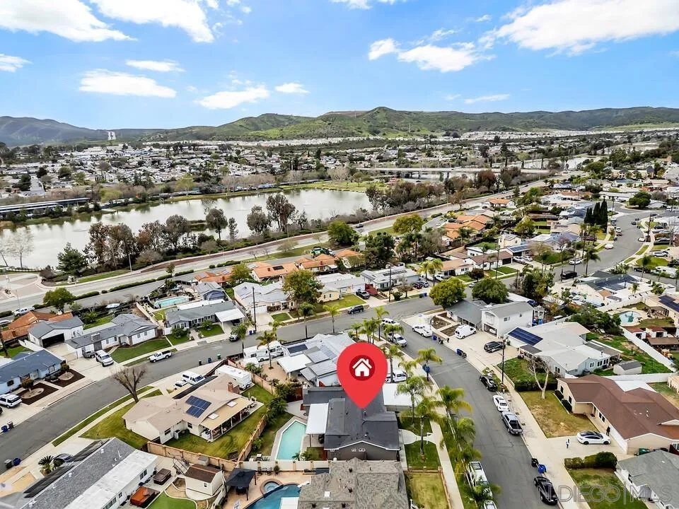 9209 Arnaz Way Santee, CA 92071 - Photo 36 of 39 an aerial view of a city