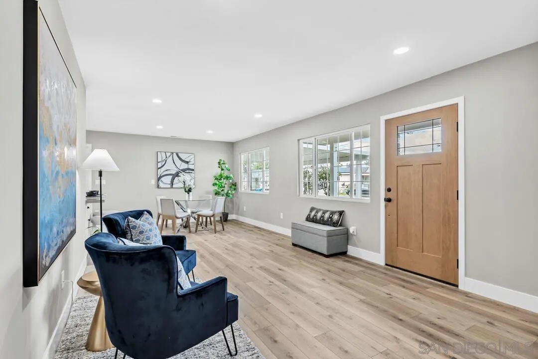 9209 Arnaz Way Santee, CA 92071 - Photo 5 of 39 a living room with furniture and wooden floor