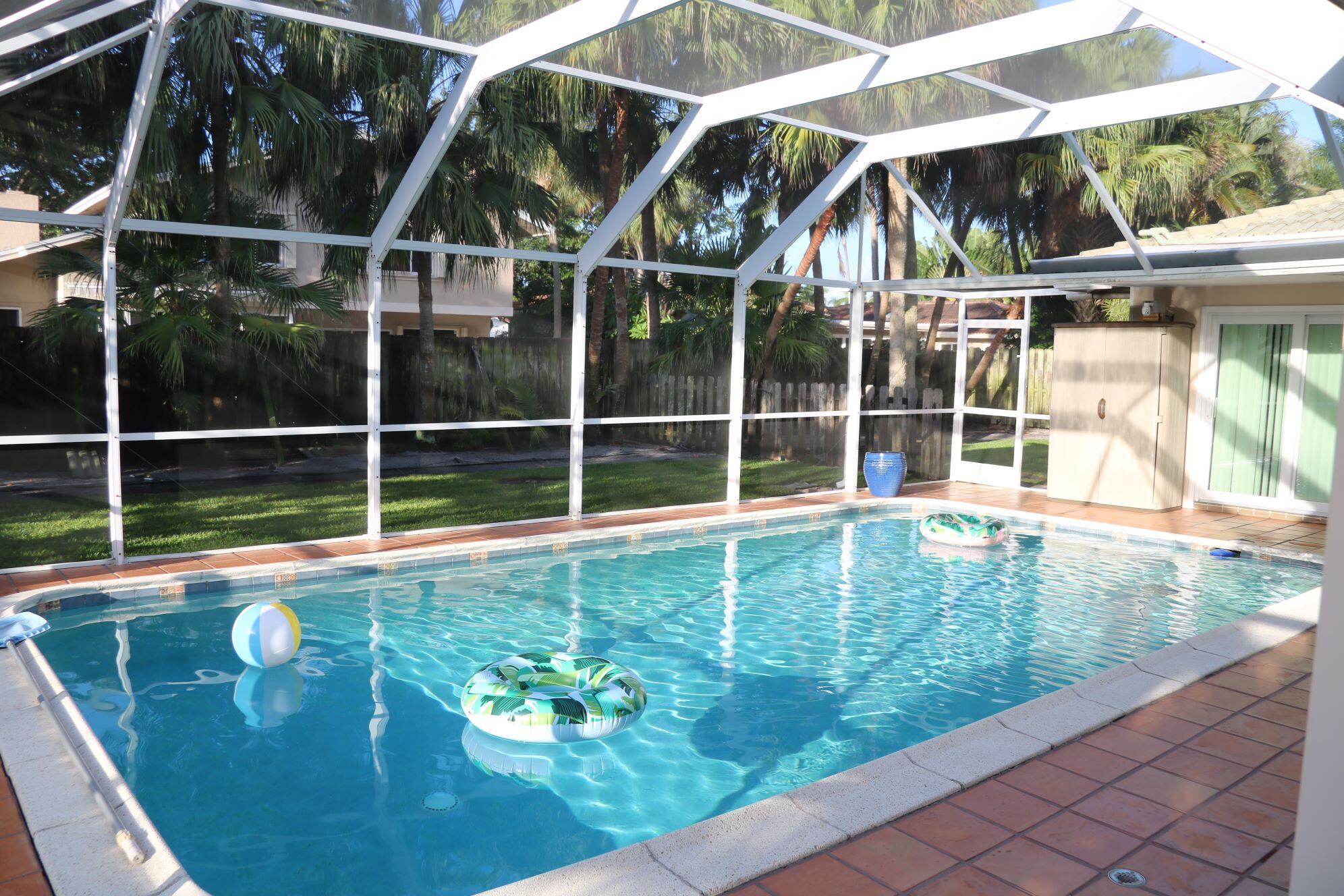 1448 Southwest 13th Place Boca Raton, FL 33486 - Photo 2 of 3 Large Patio & Pool Area