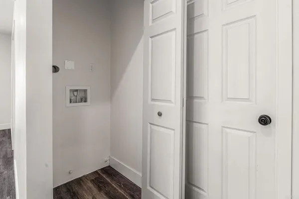 a view of bathroom with shower