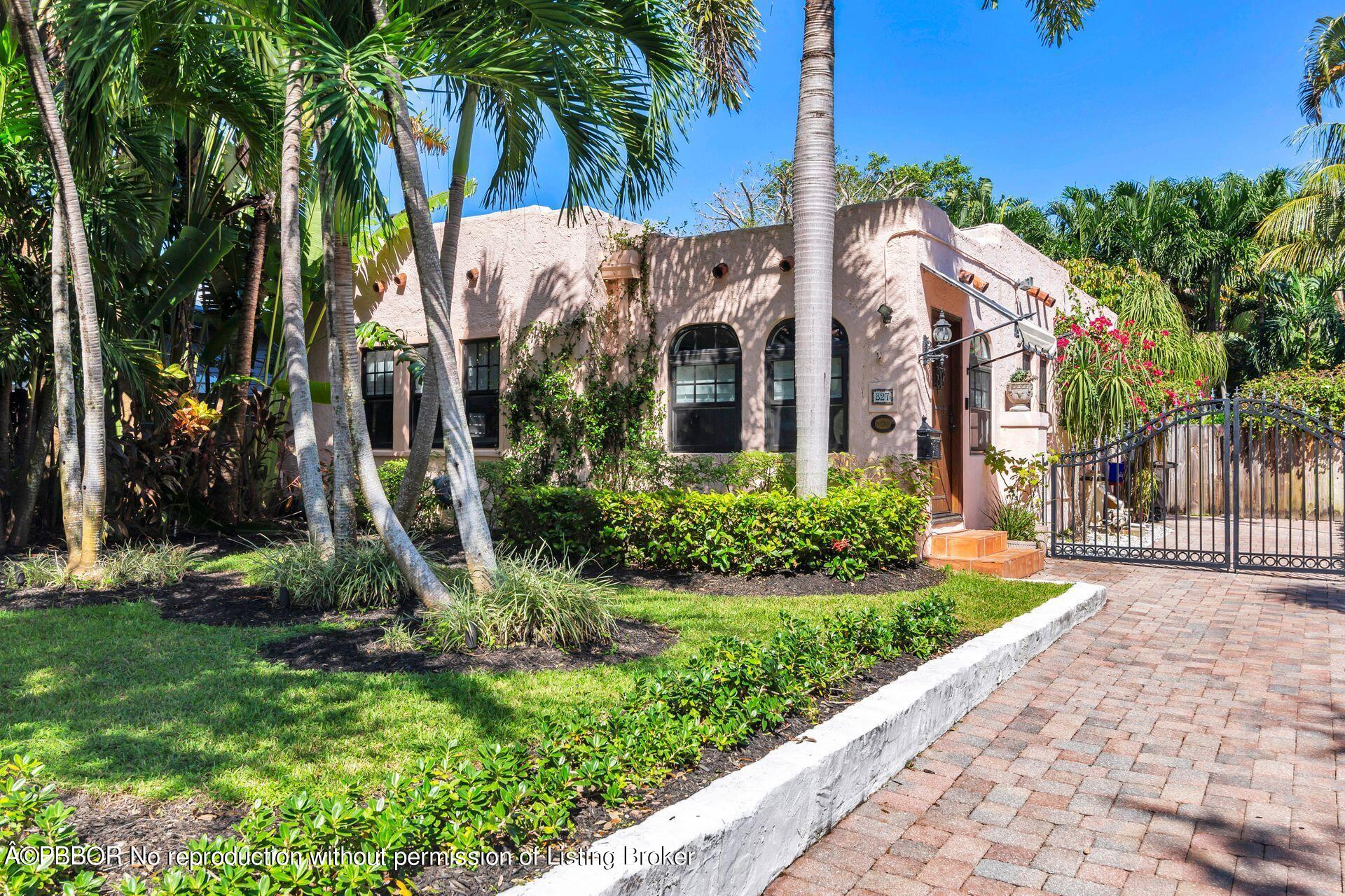 827 Ardmore Road West Palm Beach, FL 33401 - Photo 27 of 27 a front view of a house with a yard