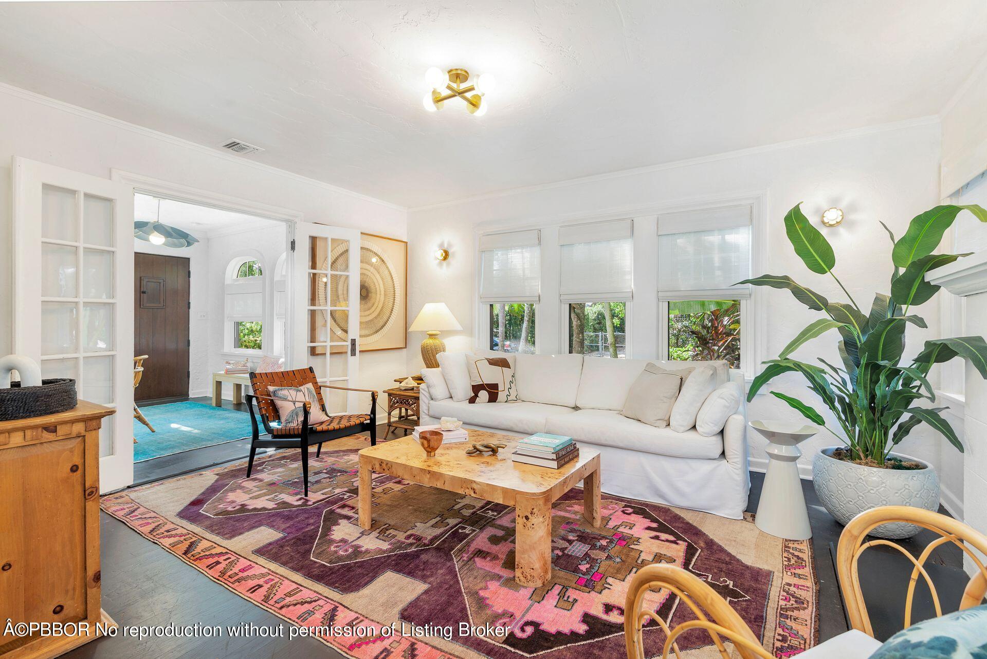 827 Ardmore Road West Palm Beach, FL 33401 - Photo 7 of 27 a living room with furniture potted plant and a table