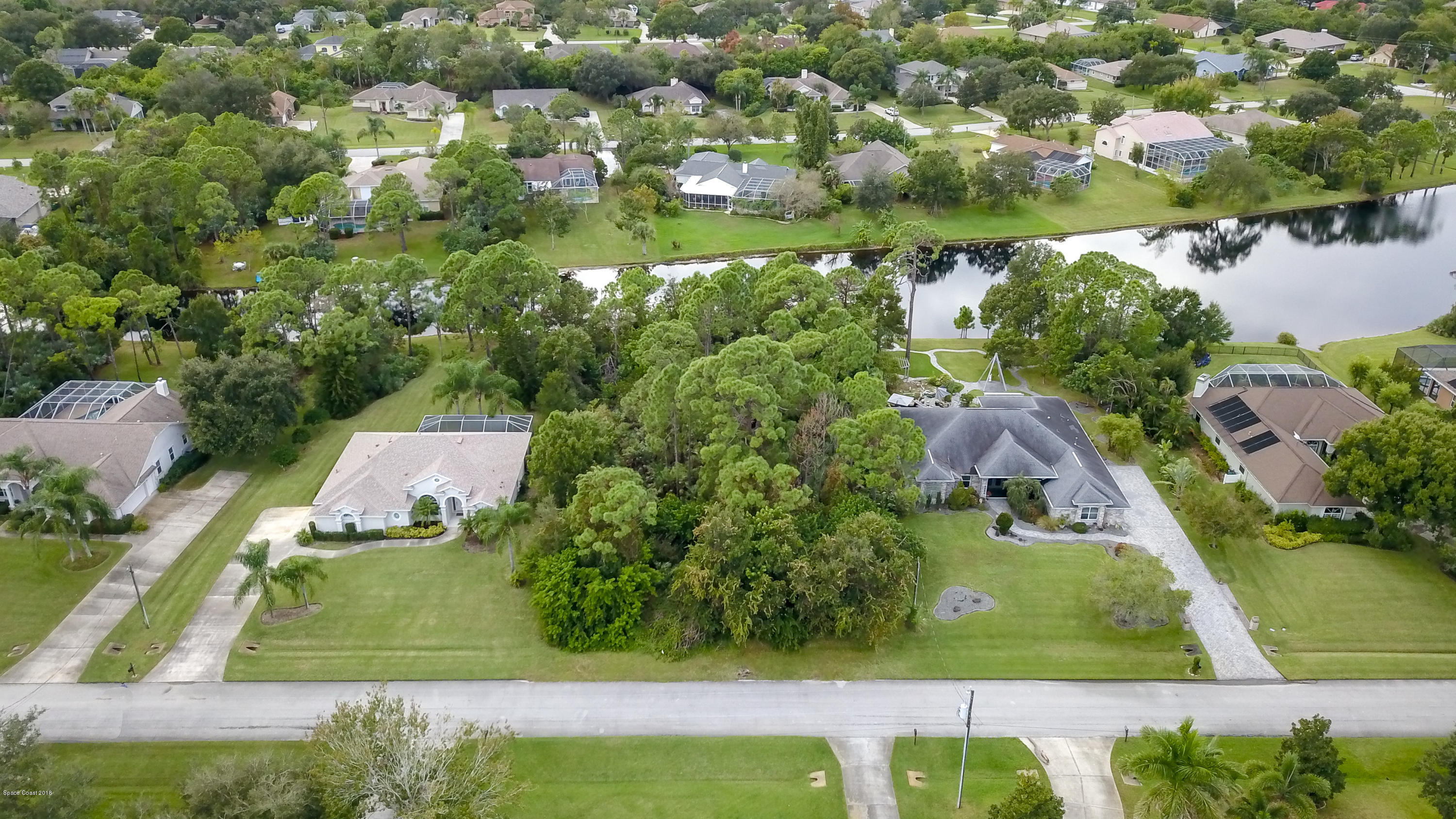 4424 Long Lake Road Melbourne, FL 32934 - Photo 3 of 10 View of property near lake