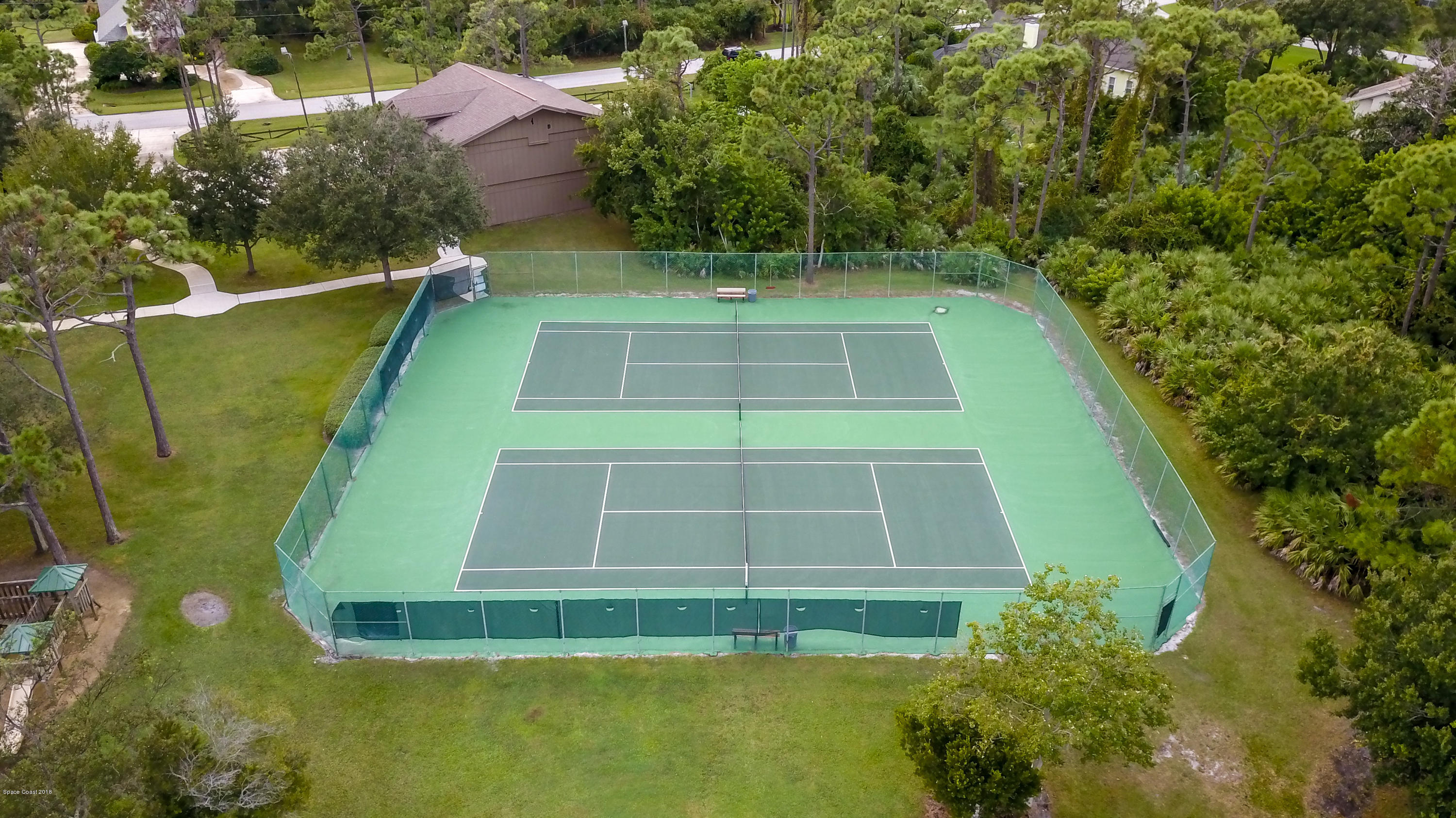 4424 Long Lake Road Melbourne, FL 32934 - Photo 7 of 10 Community Tennis court