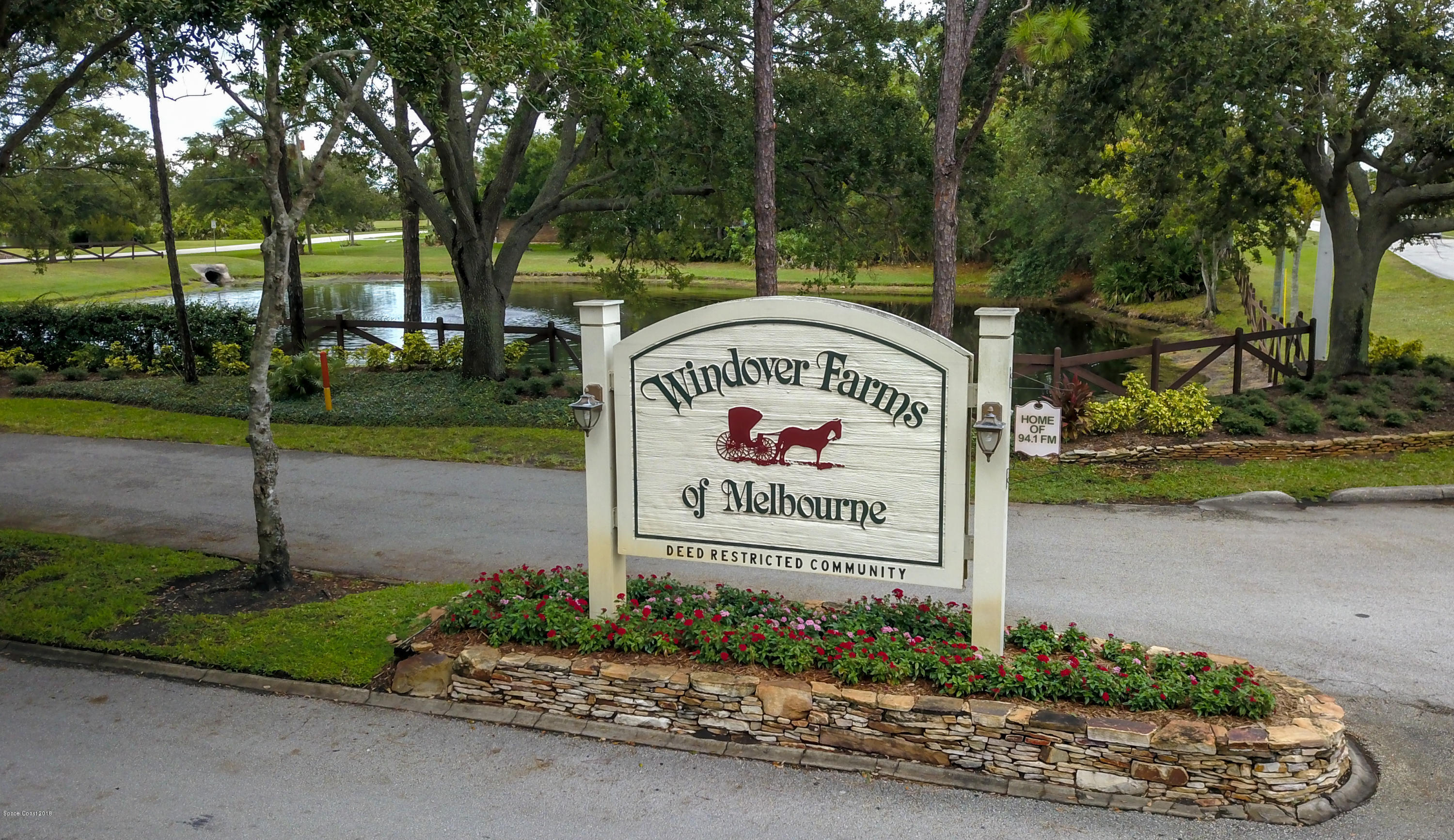 4424 Long Lake Road Melbourne, FL 32934 - Photo 10 of 10 Community Entrance