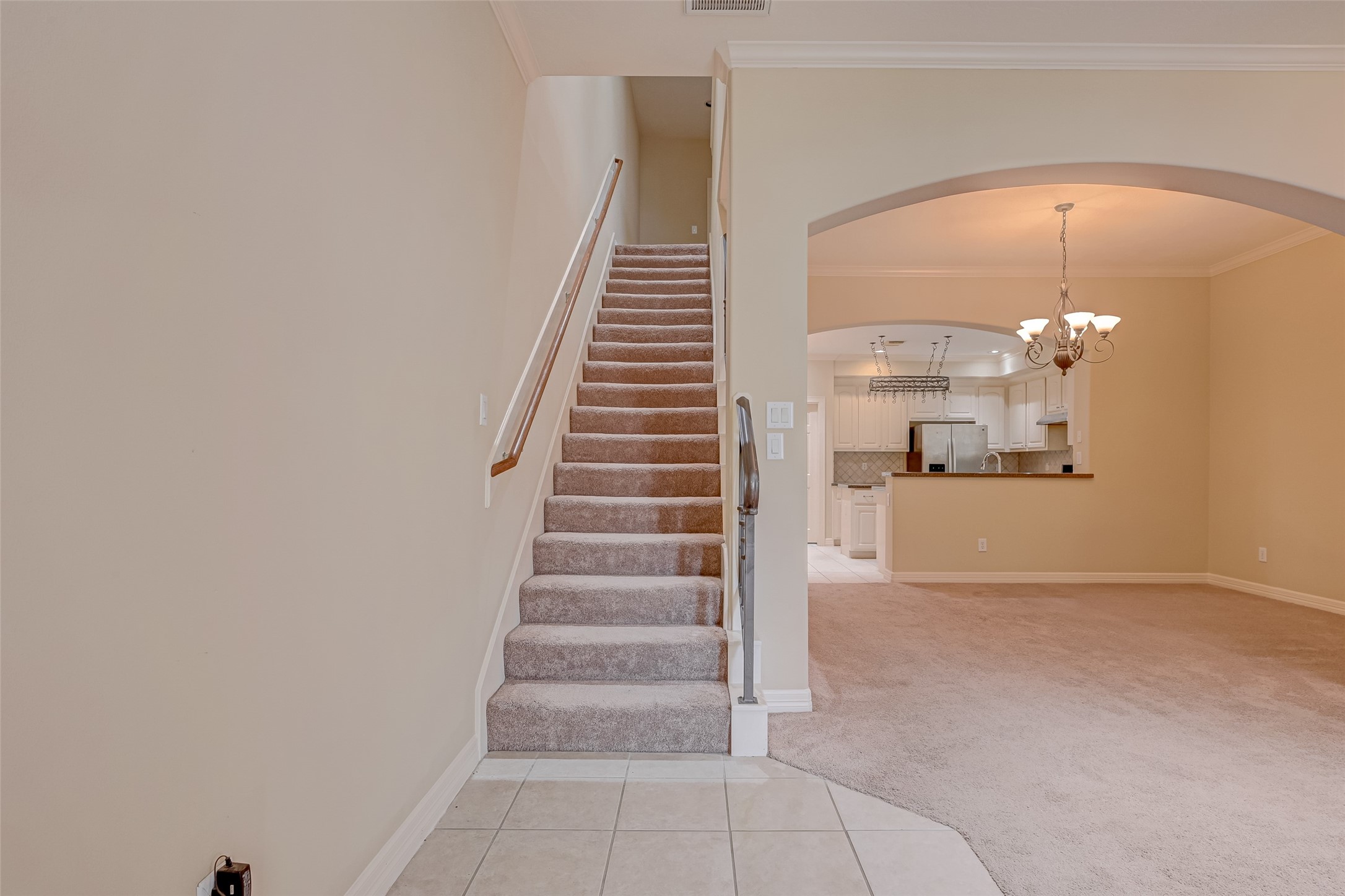 13607 Brookbluff Lane Houston, TX 77077 - Photo 6 of 50 a view of a livingroom with a staircase