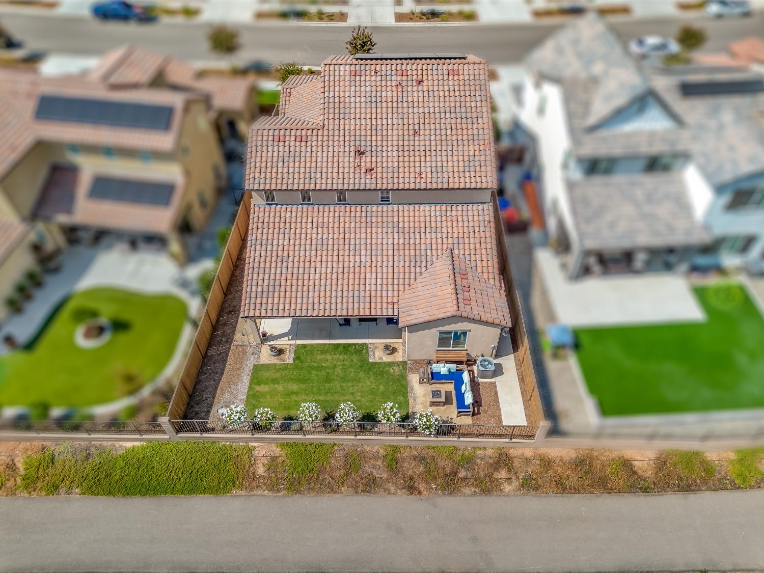 4289 Vineyard Drive Madera, CA 93636 - Photo 36 of 37 an aerial view of a house