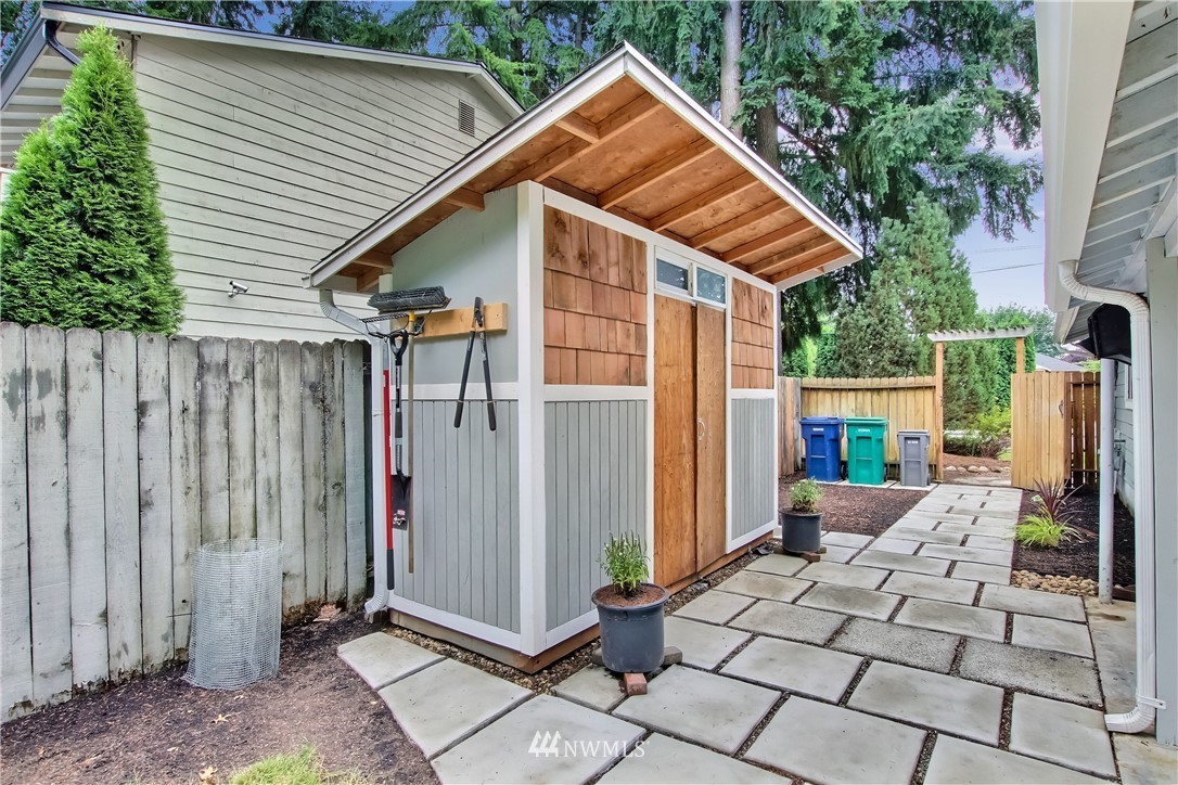 2327 168th Street Southeast Bothell, WA 98012 - Photo 22 of 25 a view of backyard with blue space