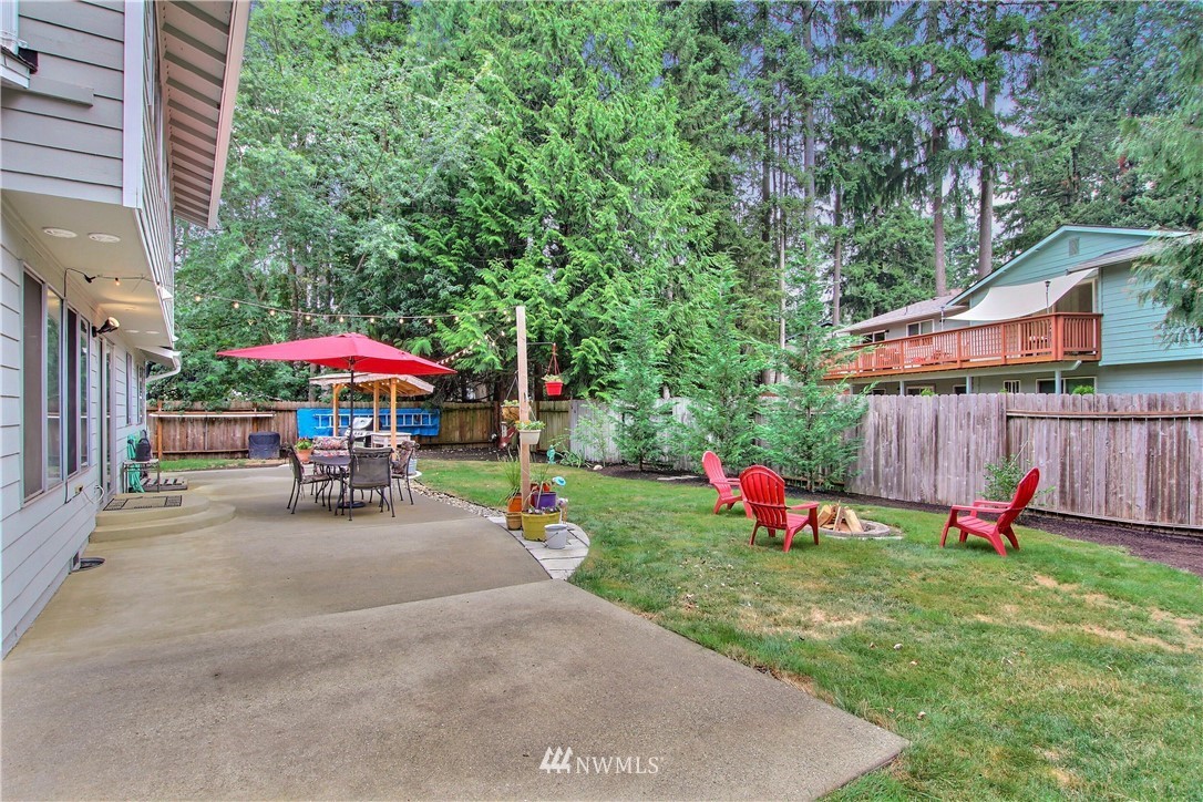 2327 168th Street Southeast Bothell, WA 98012 - Photo 23 of 25 an outdoor space with furniture and garden