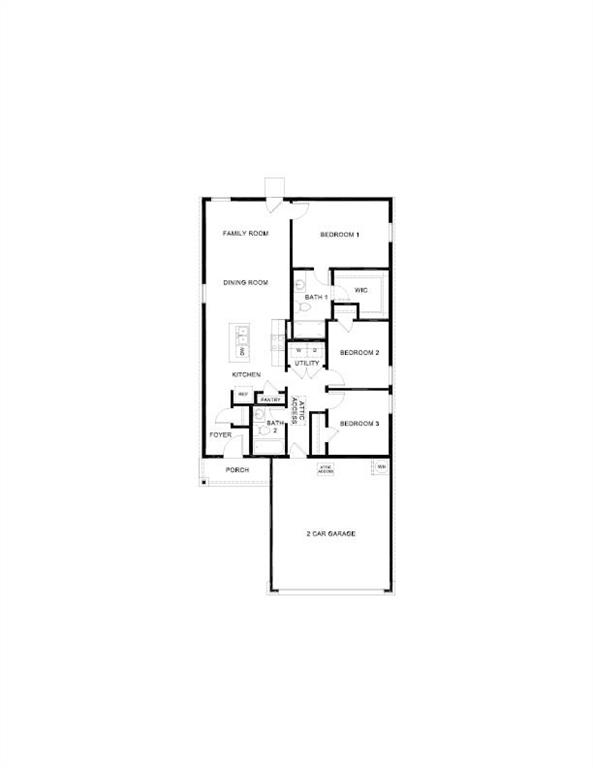 3535 Spring Time Street Forney, TX 75126 - Photo 23 of 23 Floor plan