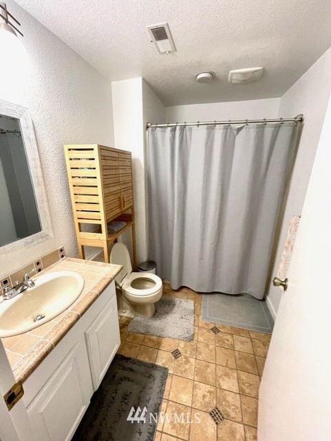 17818 Southeast 136th Street Renton, WA 98059 - Photo 16 of 23 a bathroom with a sink a toilet and shower