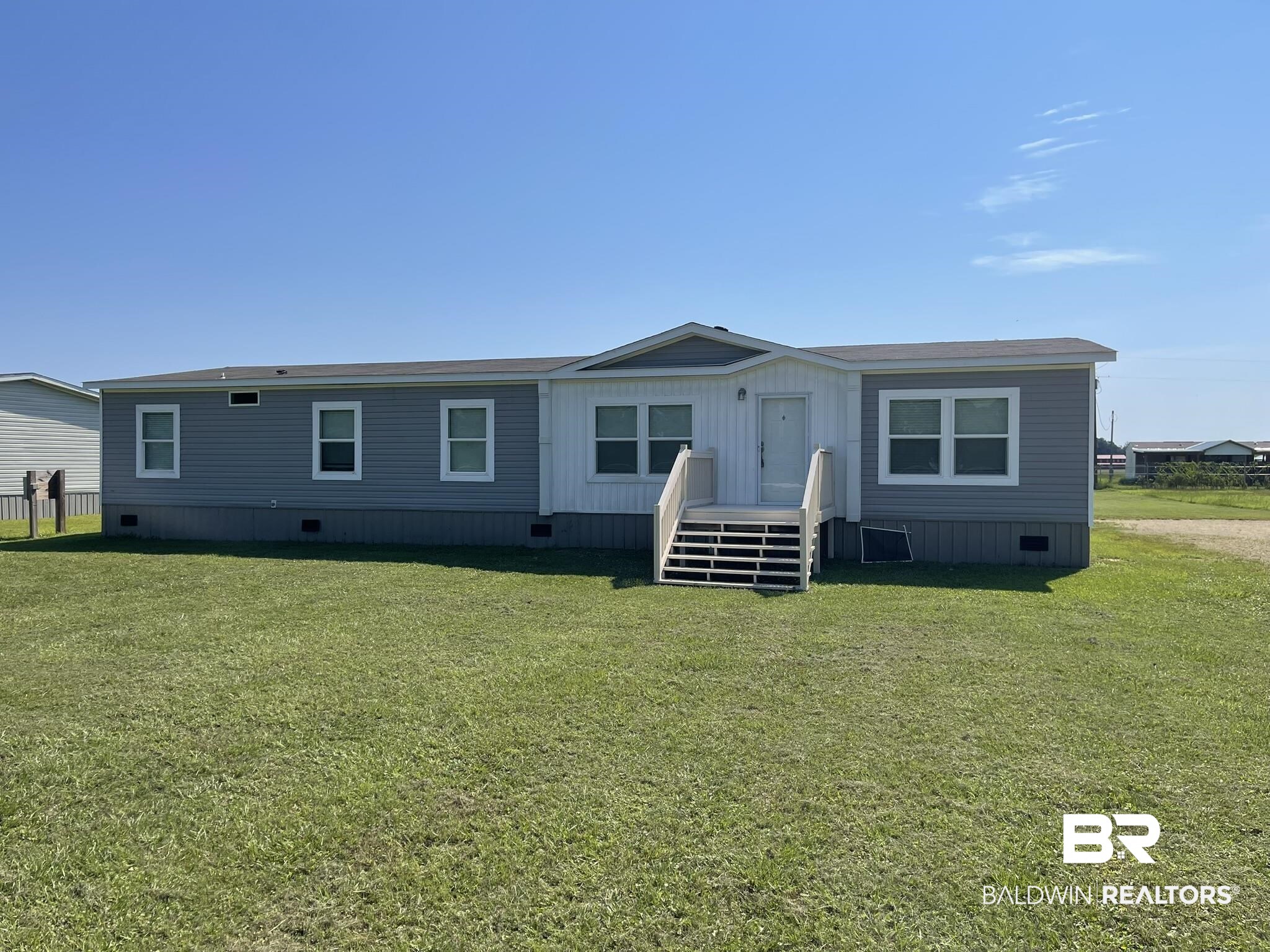 16802 County Road 87 Elberta, AL 36530 - Photo 2 of 19 Manufactured / mobile home with a front yard and crawl space