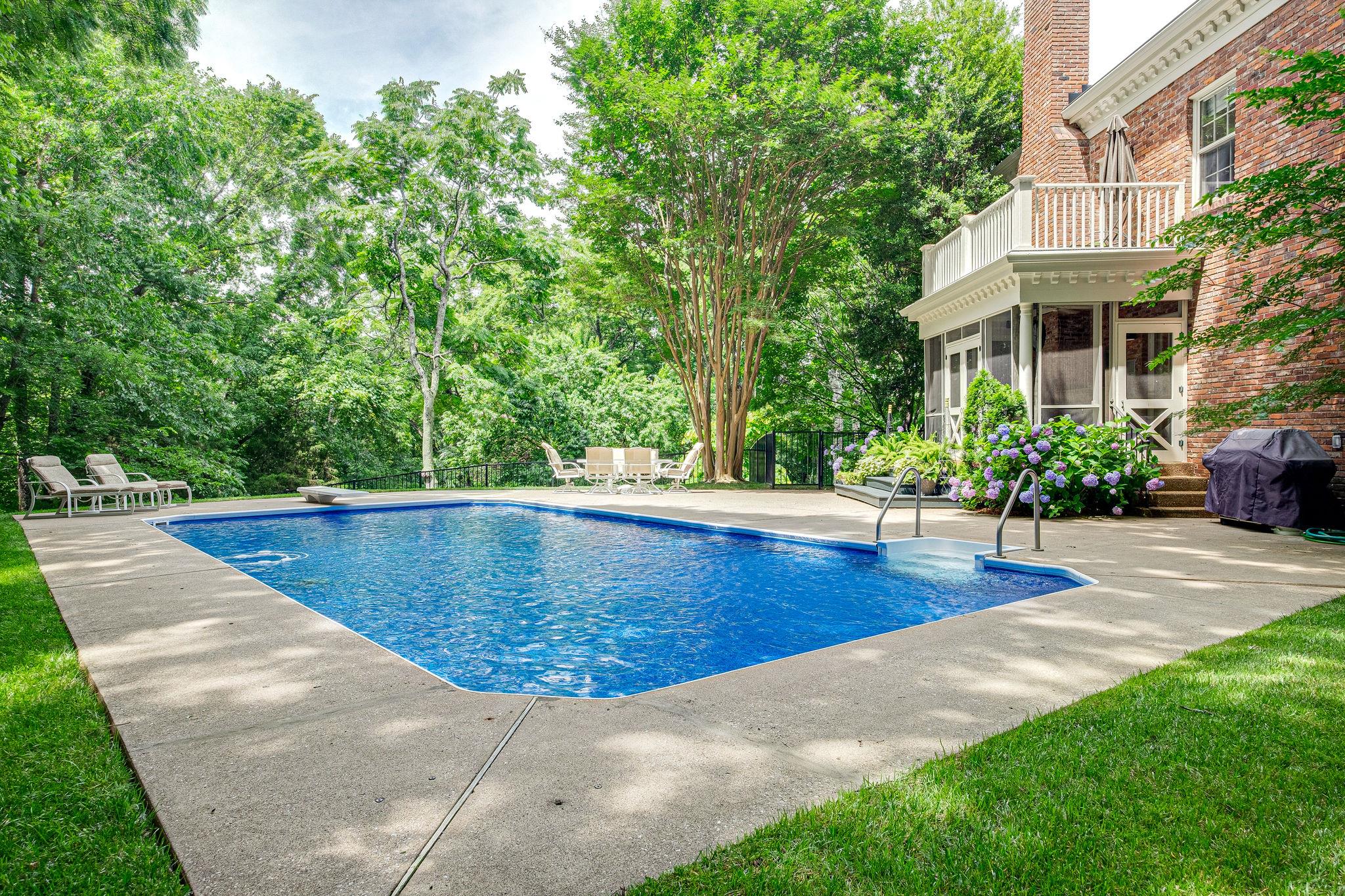 1005 Scramblers Knob Franklin, TN 37069 - Photo 27 of 29 a view of a swimming pool with a patio