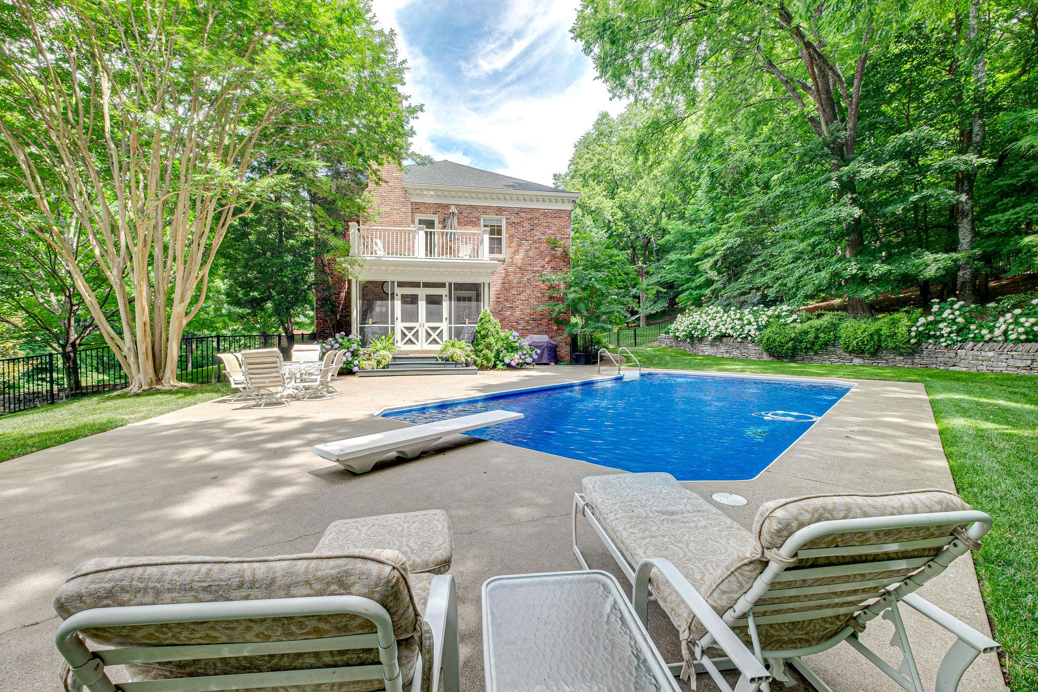 1005 Scramblers Knob Franklin, TN 37069 - Photo 28 of 29 a view of outdoor space yard swimming pool and patio