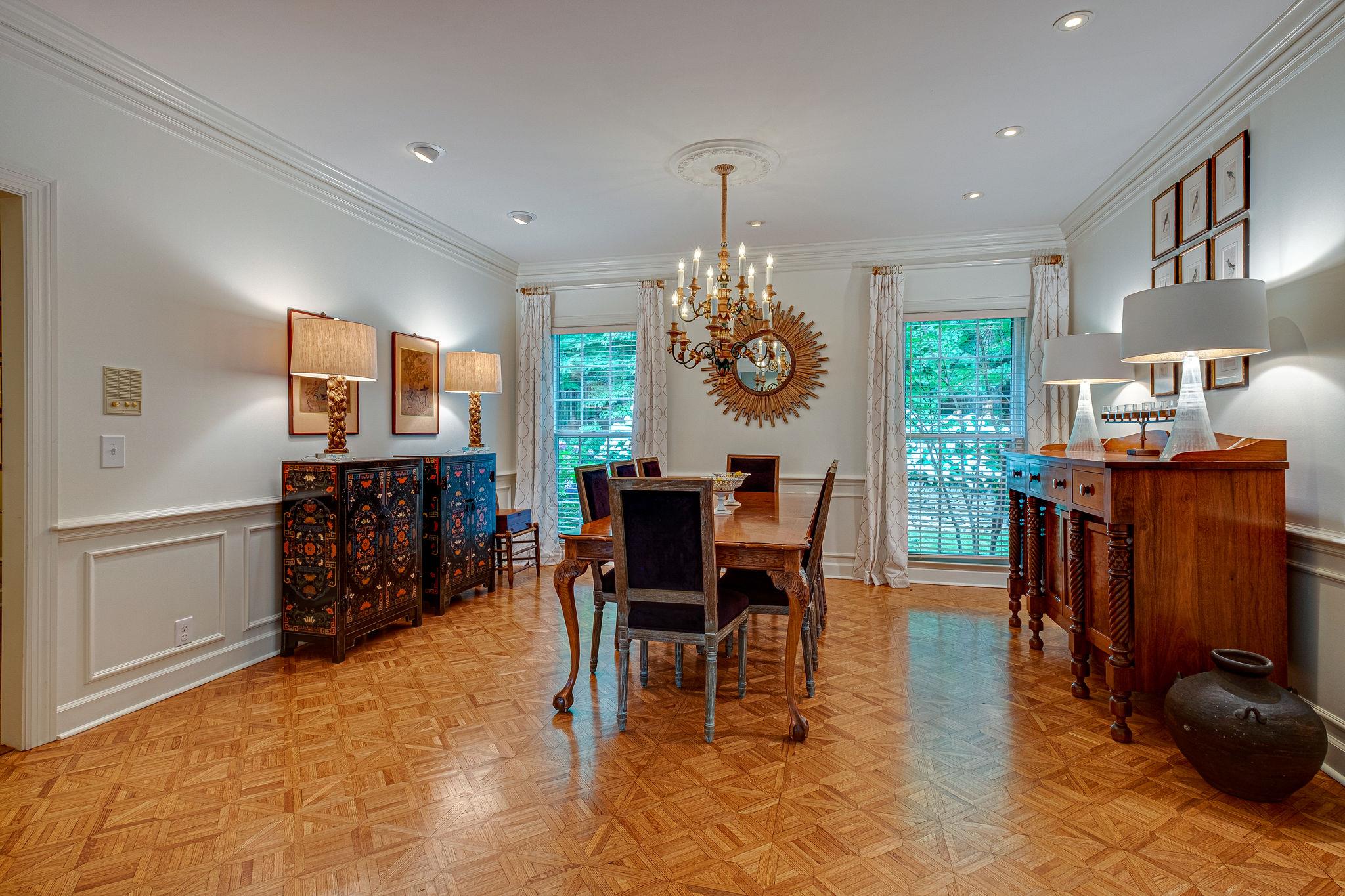 1005 Scramblers Knob Franklin, TN 37069 - Photo 8 of 29 a dining room with furniture and chandelier