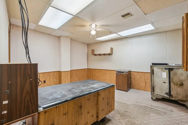a view of storage and utility room
