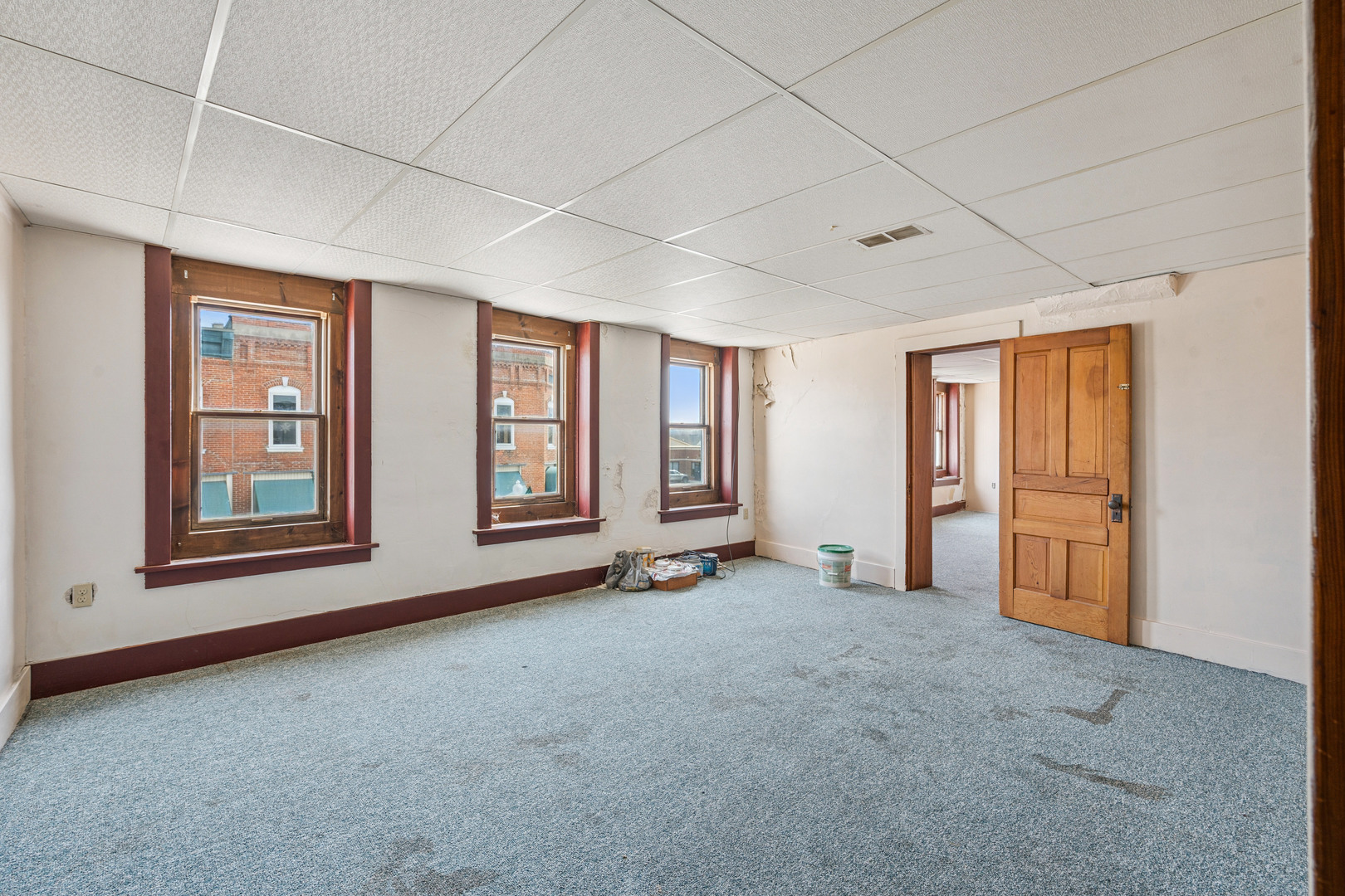201 North State Street Geneseo, IL 61254 - Photo 25 of 49 a view of an empty room with a window