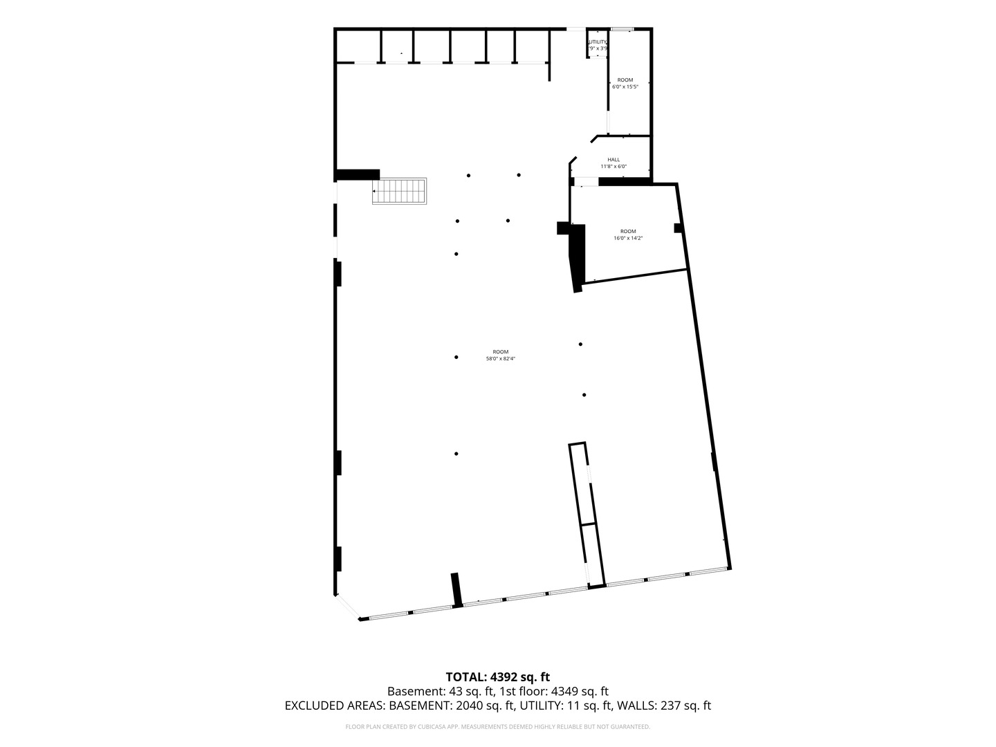 201 North State Street Geneseo, IL 61254 - Photo 47 of 49 a picture of a floor plan