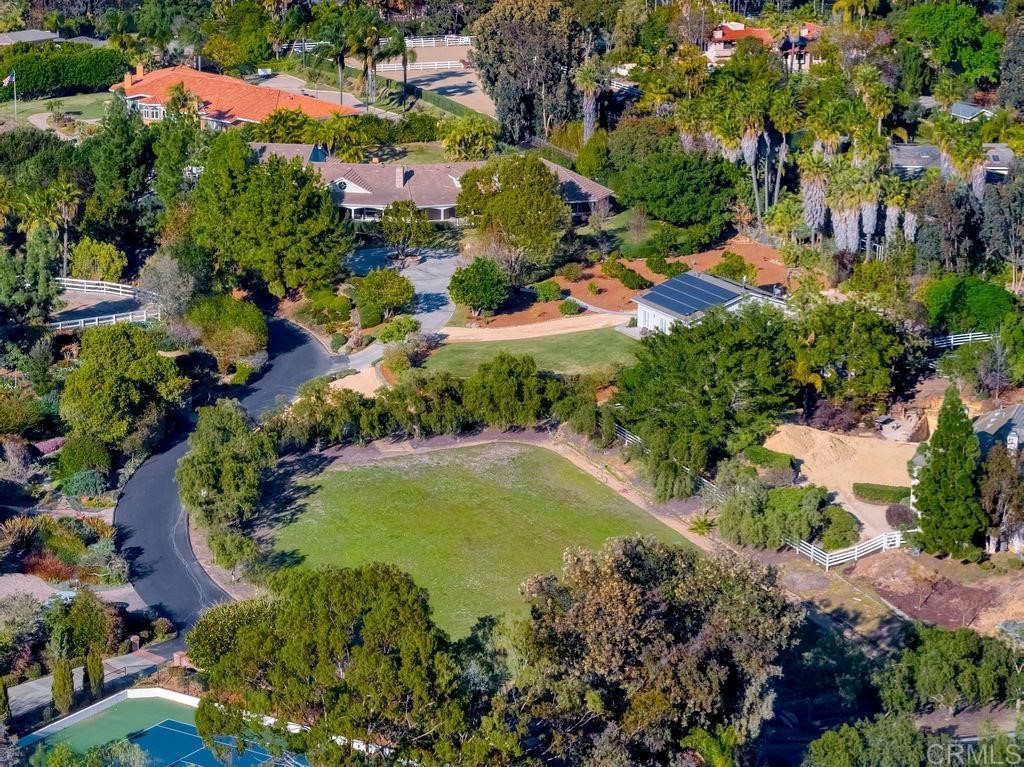 2906 Wishbone Way Encinitas, CA 92024 - Photo 7 of 13 an aerial view of residential houses with outdoor space and trees all around