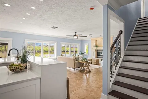 a bed room with a bed and a television