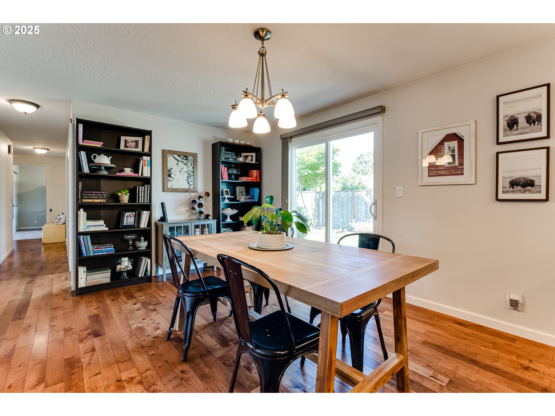 2790 32nd Street Springfield, OR 97477 - Photo 27 of 36 a view of a dining room with furniture window and wooden floor