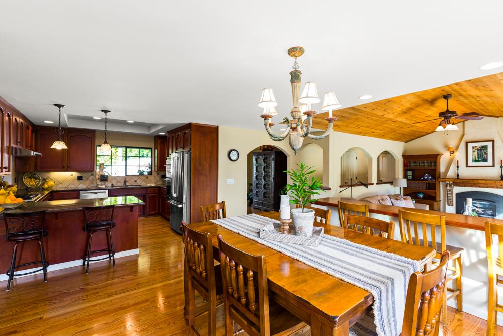 115 Santa Fe Ridge Aptos, CA 95003 - Photo 16 of 50 a view of a living room and dining room