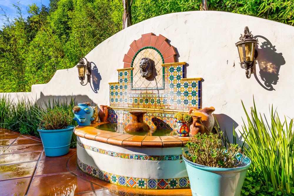 115 Santa Fe Ridge Aptos, CA 95003 - Photo 39 of 50 a view of a fountain with plants