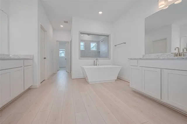 a view of bathroom with shower