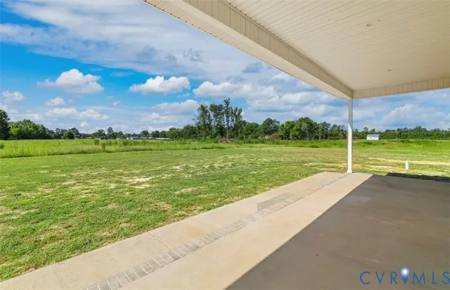 a view of a building and a yard