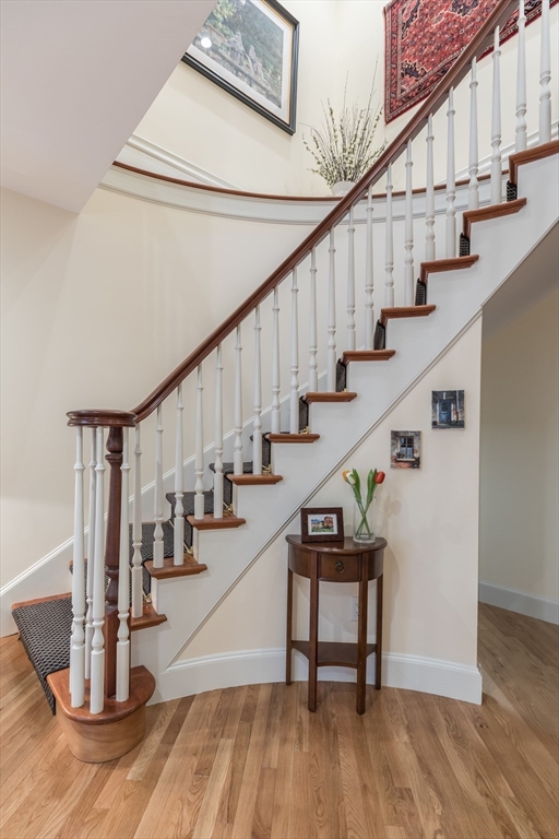 129 Beacon Street, Unit 1 Boston, MA 02116 - Photo 19 of 42 a view of entryway and hall with wooden floor