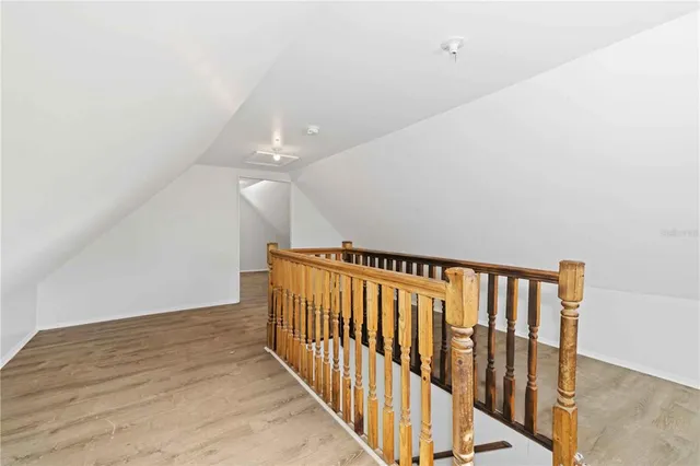 wooden floor in a hall with an entryway