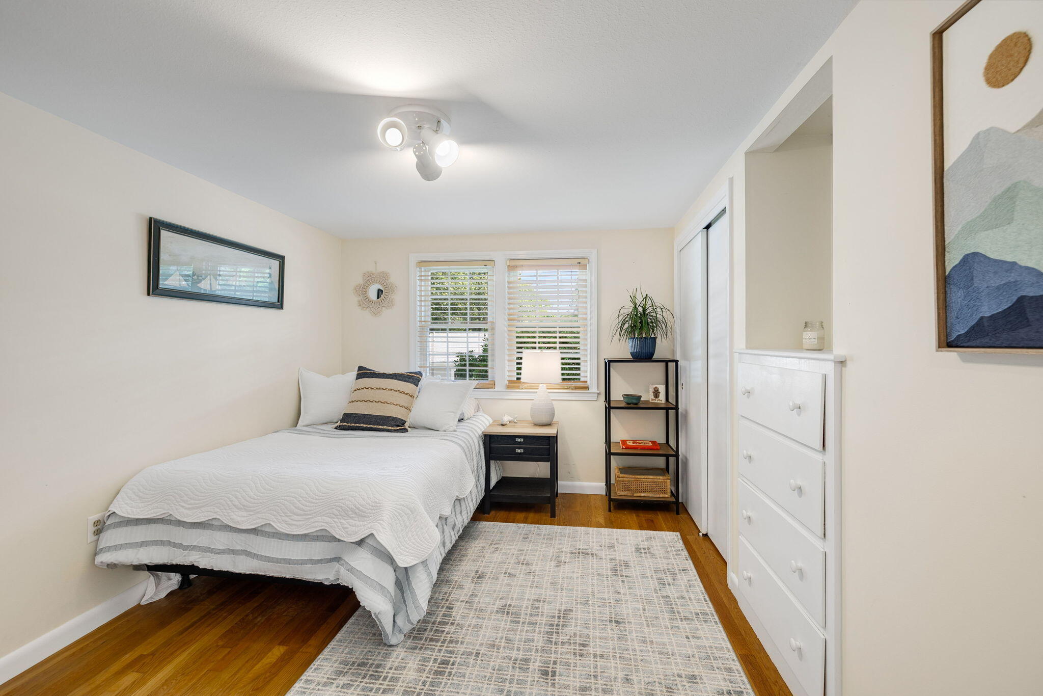 26 Captain Chase Road South Yarmouth, MA 02664 - Photo 29 of 54 a bedroom with a bed and a large window