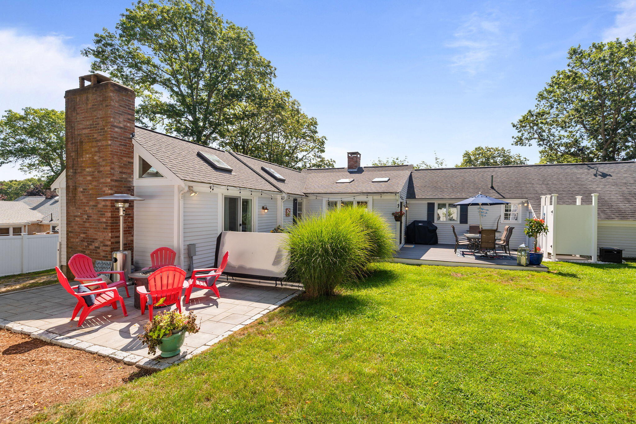26 Captain Chase Road South Yarmouth, MA 02664 - Photo 37 of 54 a view of a house with swimming pool and sitting area