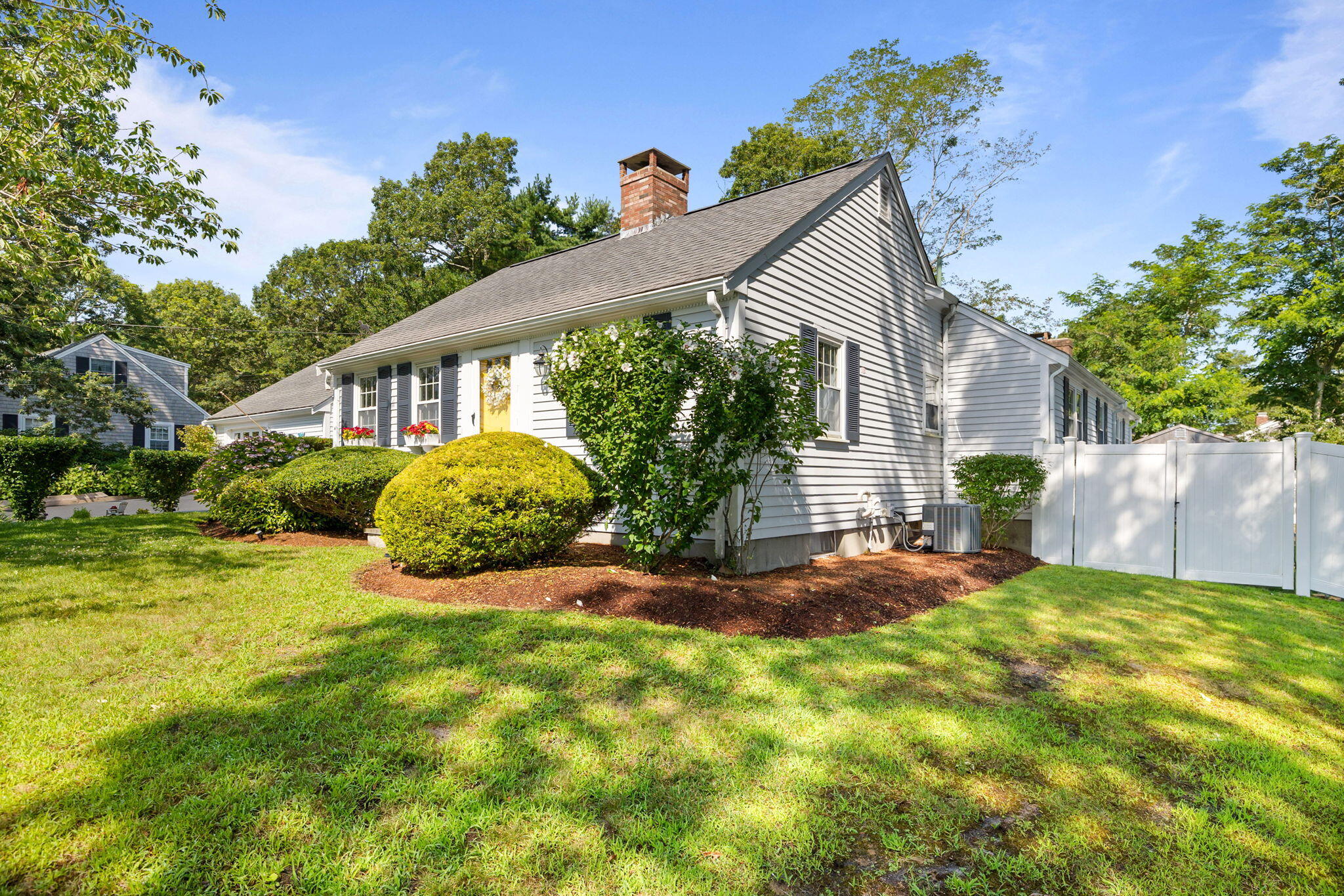 26 Captain Chase Road South Yarmouth, MA 02664 - Photo 4 of 54 a view of backyard with a garden and entertaining space