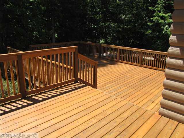 1040 New Moon Road Germanton, NC 27019 - Photo 14 of 16 Patio/Deck. Two Level, brand new deck on back of house. Overlooks pond.